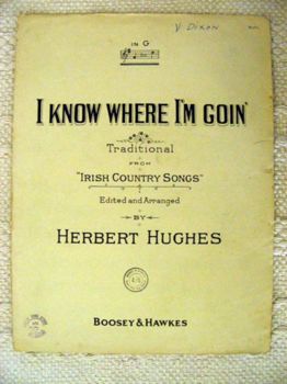 I Know Where I'm Going Sheet Music 