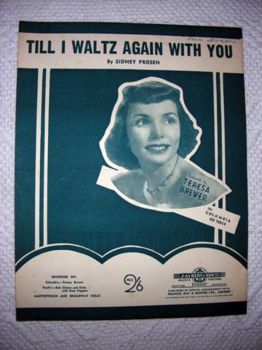 Till I Waltz Again With You Sheet Music 