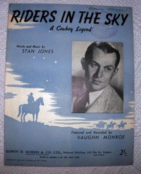 Riders in the Sky Sheet Music 