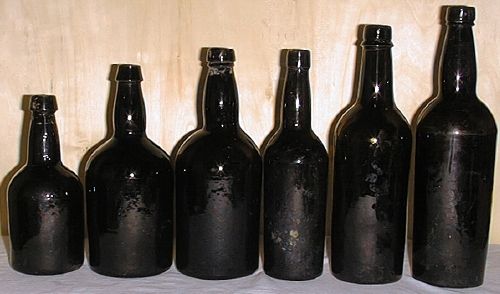 Goldfields Black Beer Bottle 