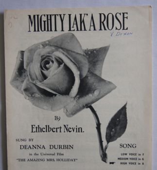 Mighty Lak A Rose 