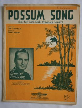 Possum Song (Six, Tall, Slim, Sycamore Saplin').