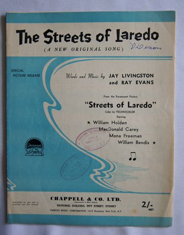 The Streets of Laredo (A new original song). 
