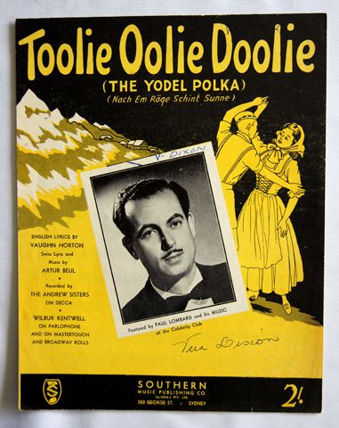 Toolie Oolie Doolie (The Yodel Polka). Nach Em Rage Schint Sunne 