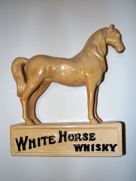 White Horse Whisky Statue