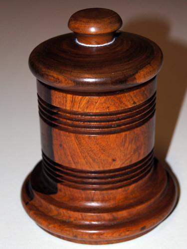 Tobacco Treen Jar