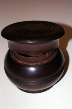 Turned Tobacco Jar 2