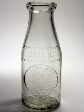 Ashburton Milk Bottle
