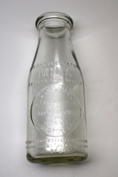 Ashburton Milk Bottle 2