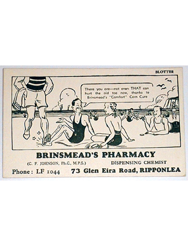 Brinsmead Blotter 