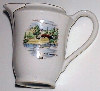 Lake Daylesford china jug